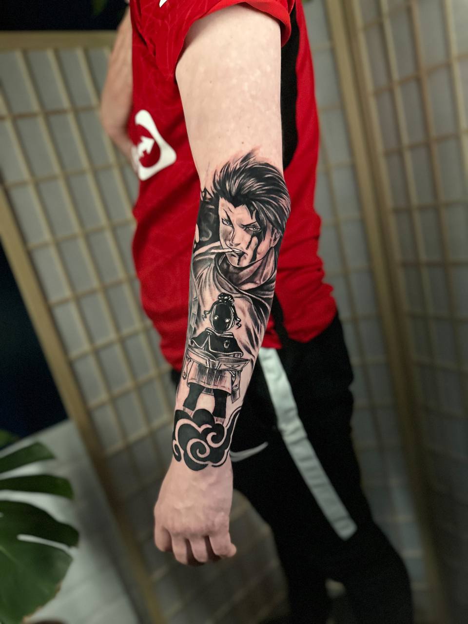 Anime TATTOOS 14 anime tattoo anime by vatican lounge in manchester uk