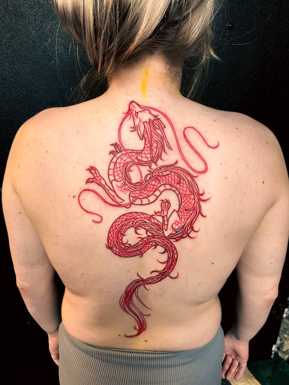 Anime TATTOOS 10 anime tattoo dragon back tattoo by vatican lounge in manchester uk