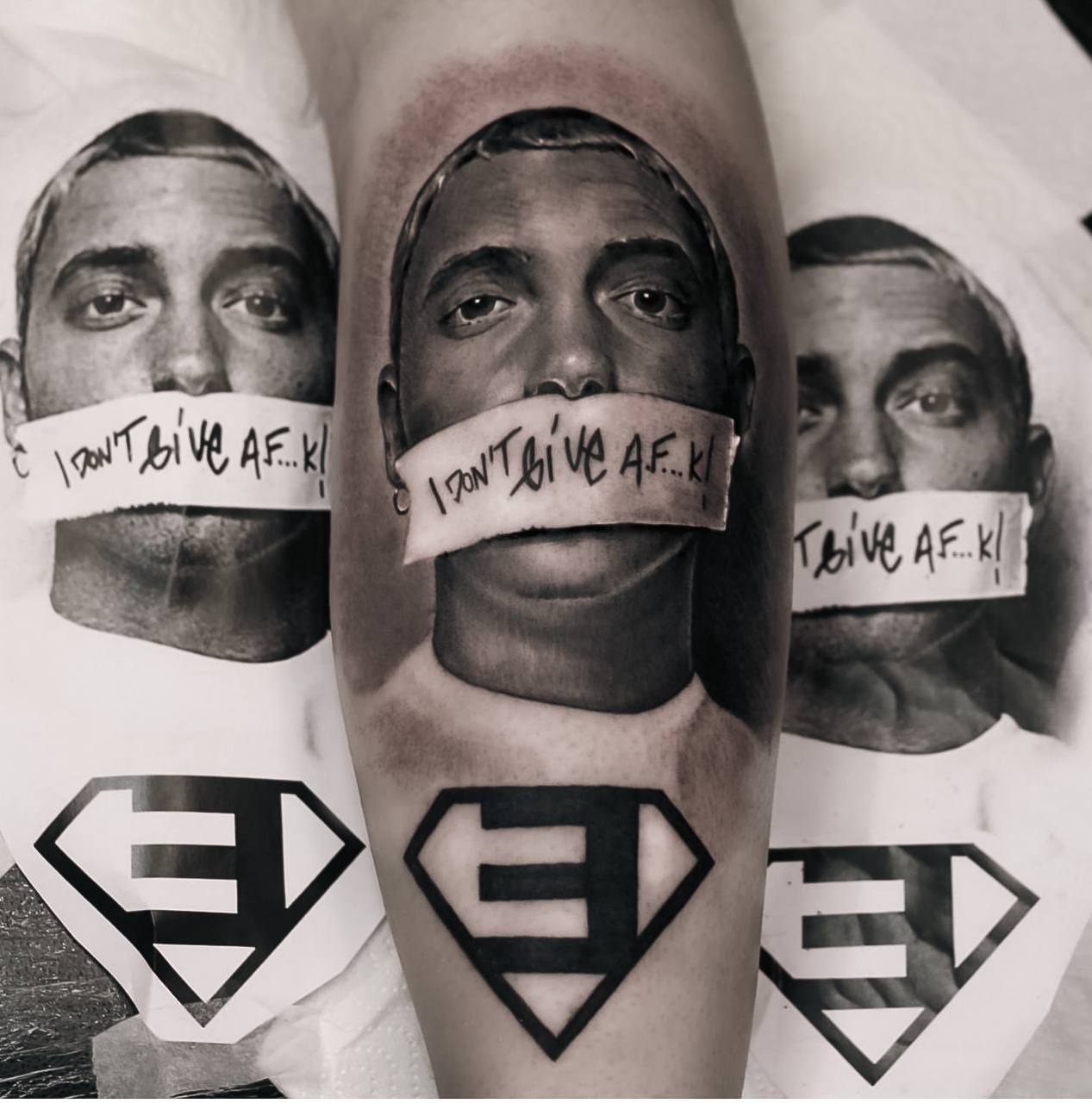 Realism TATTOOS 7 realism tattoo eminem by vatican lounge manchester uk