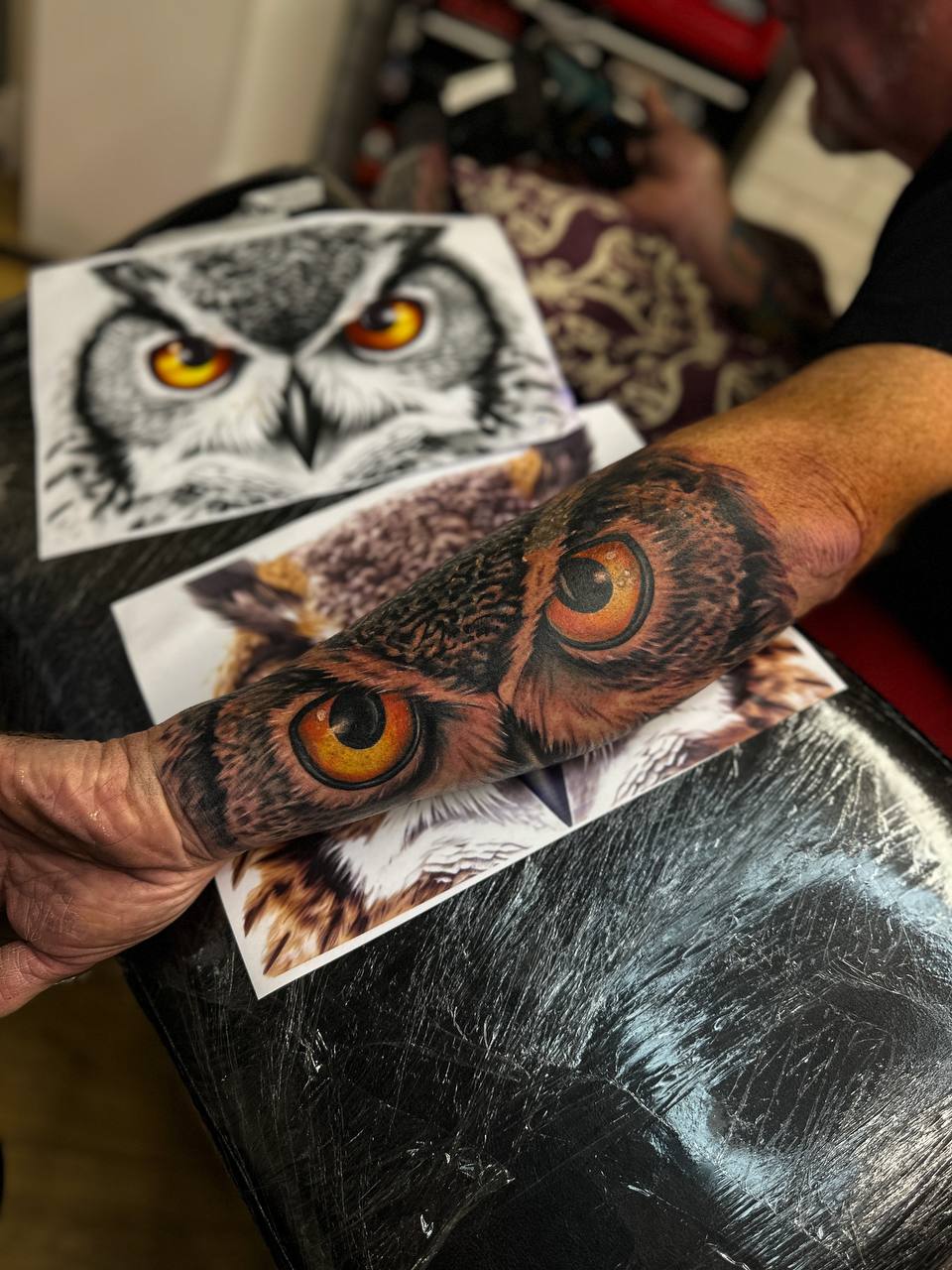 Realism TATTOOS 1 realism tattoo owl tattoo by vatican lounge manchester uk
